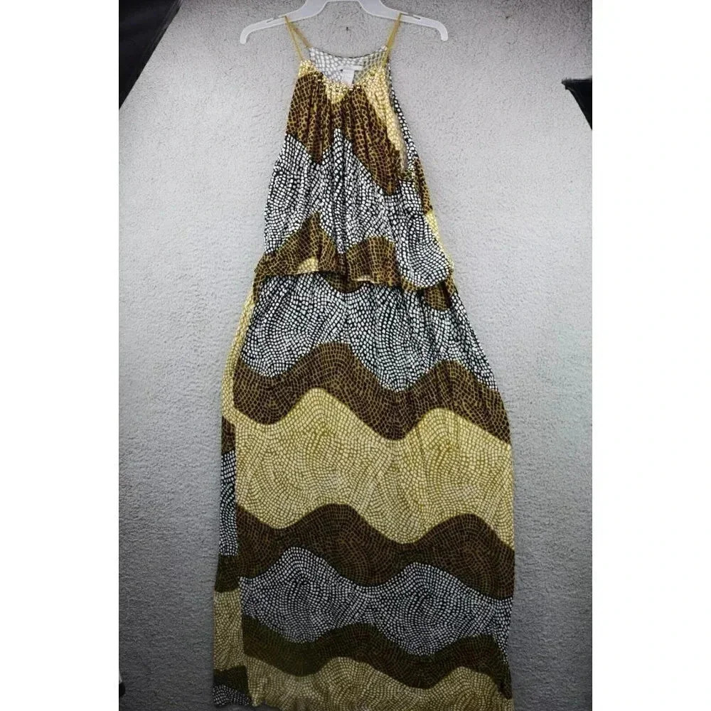 H & M Women's Halter Maxi Dress-Size Large-Ultra Soft